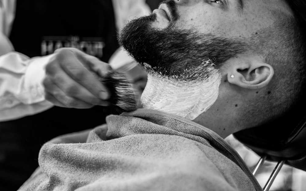 Hot towel shave